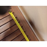 vidaXL Tuintafel 110x55x67 cm Massief Acaciahout - 59% Korting