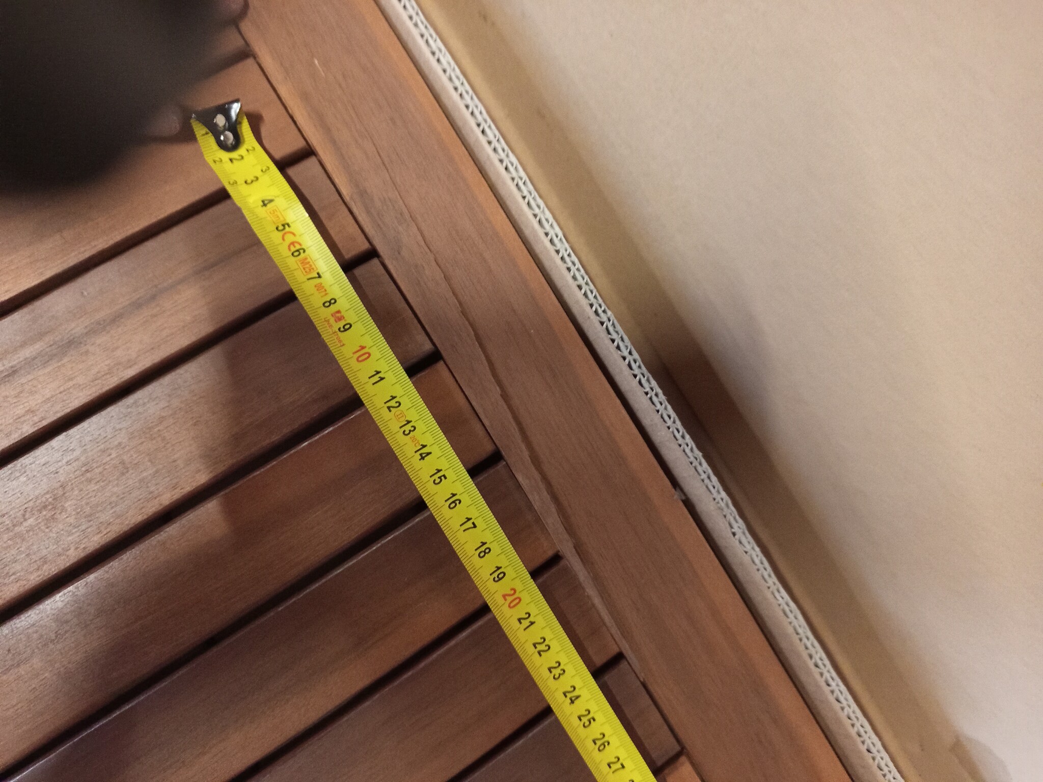 vidaXL Tuintafel 110x55x67 cm Massief Acaciahout - 59% Korting