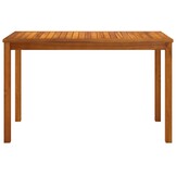 vidaXL Tuintafel 110x55x67 cm Massief Acaciahout - 59% Korting