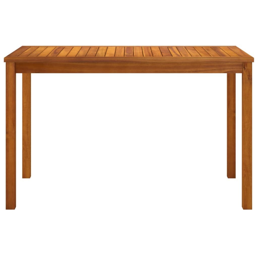 vidaXL Tuintafel 110x55x67 cm Massief Acaciahout - 59% Korting