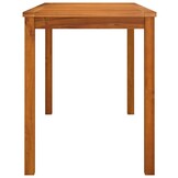 vidaXL Tuintafel 110x55x67 cm Massief Acaciahout - 59% Korting