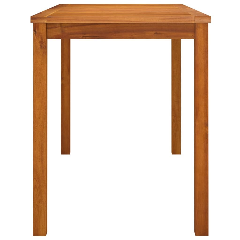 vidaXL Tuintafel 110x55x67 cm Massief Acaciahout - 59% Korting