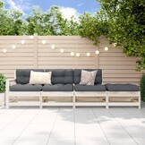 Loungeset Grenenhout Wit - 35% Korting