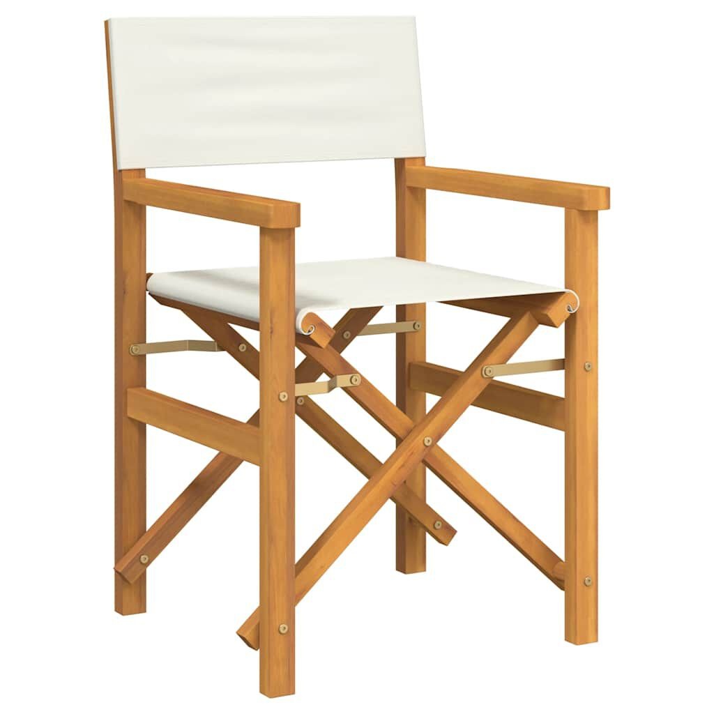2x Regisseursstoelen Massief Teakhout 35% Korting