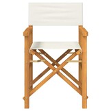 2x Regisseursstoelen Massief Teakhout 35% Korting