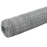 VidaXL Kippengaas Gegalvaniseerd Staal 25 x 1.5 m - 34% Korting