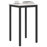 Bartafel Wit Grenenhout Massief 60x60 cm - 35% Korting