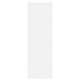 Plantenstandaard bewerkt hout wit 33x33x100 cm - 34% Korting