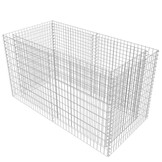 Gabion plantenbak verhoogd 180x90x100 cm staal met 35% korting