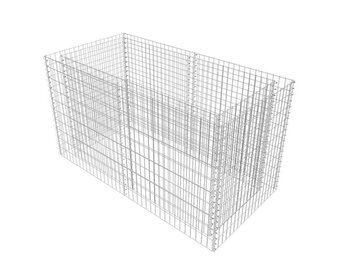Gabion plantenbak verhoogd 180x90x100 cm staal met 35% korting