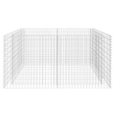 Gabion plantenbak verhoogd 180x90x100 cm staal met 35% korting