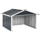 Robotmaaier Overkapping Staal Antraciet 92x97x63 cm - 34% Korting