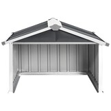 Robotmaaier Overkapping Staal Antraciet 92x97x63 cm - 34% Korting