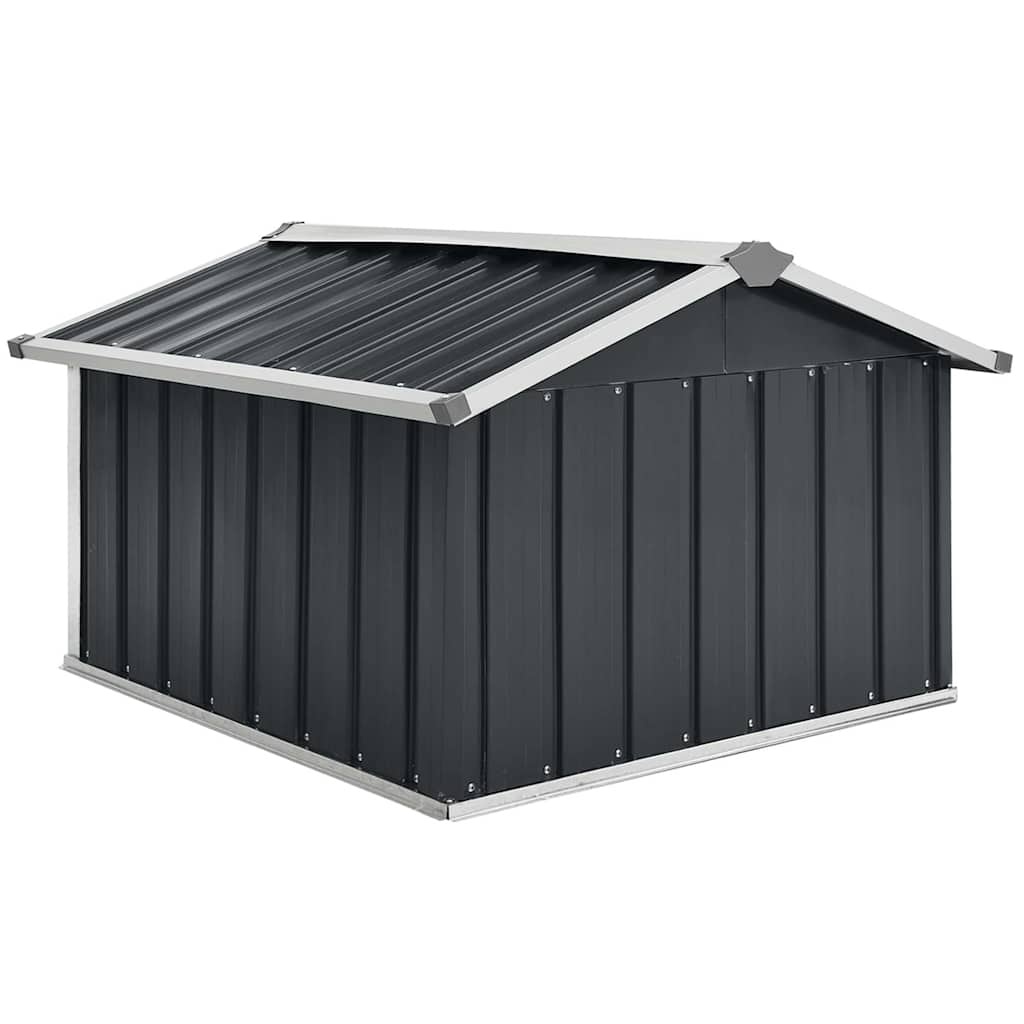 Robotmaaier Overkapping Staal Antraciet 92x97x63 cm - 34% Korting