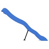 Blauwe Kinderglijbaan Polypropeen 174x38 cm - 34% Korting!
