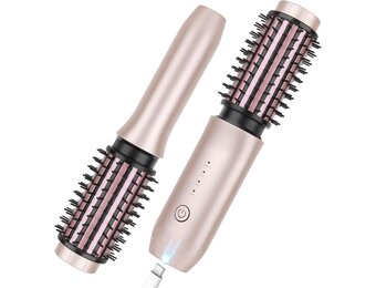 Draagbare Draadloze Krultangborstel - Snel Opwarmen, 7000 mAh - 33% Korting