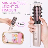 Draagbare Draadloze Krultangborstel - Snel Opwarmen, 7000 mAh - 33% Korting