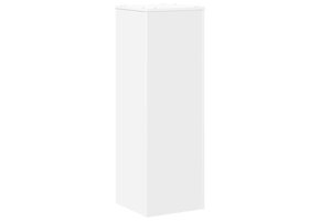 Plantenstandaard 33x33x100 cm Bewerkt Hout Wit - 34% Korting