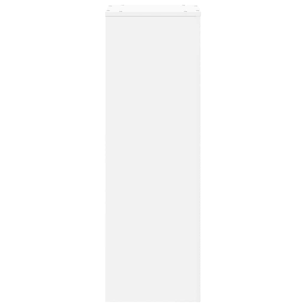 Plantenstandaard 33x33x100 cm Bewerkt Hout Wit - 34% Korting