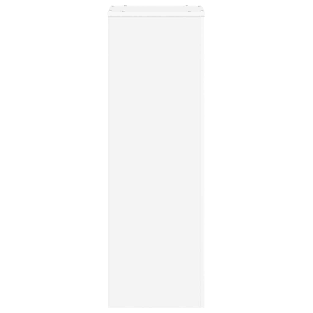 Plantenstandaard 33x33x100 cm Bewerkt Hout Wit - 34% Korting