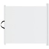 Uittrekbaar Huisdierenhek 117,5x125 cm Wit - 34% Korting!