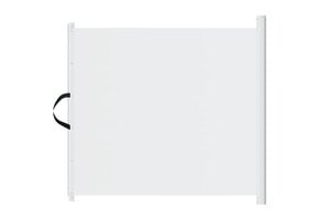 Uittrekbaar Huisdierenhek 117,5x125 cm Wit - 34% Korting!