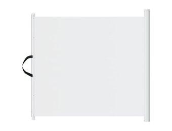 Uittrekbaar Huisdierenhek 117,5x125 cm Wit - 34% Korting!