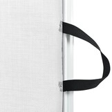 Uittrekbaar Huisdierenhek 117,5x125 cm Wit - 34% Korting!