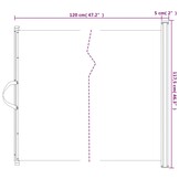 Uittrekbaar Huisdierenhek 117,5x125 cm Wit - 34% Korting!