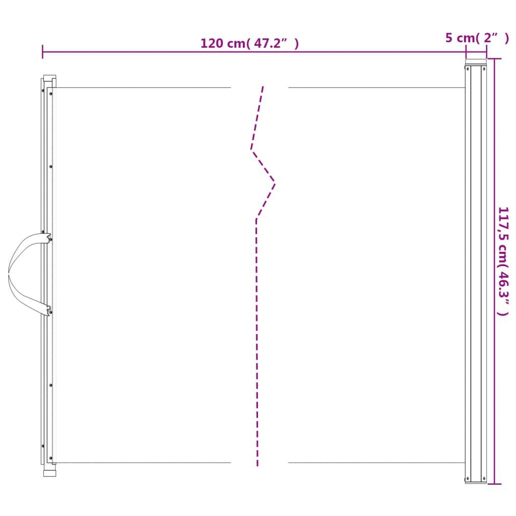 Uittrekbaar Huisdierenhek 117,5x125 cm Wit - 34% Korting!