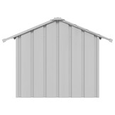 Hondenhok met dak 85x107x81 cm Verzinkt Staal - 54% Korting