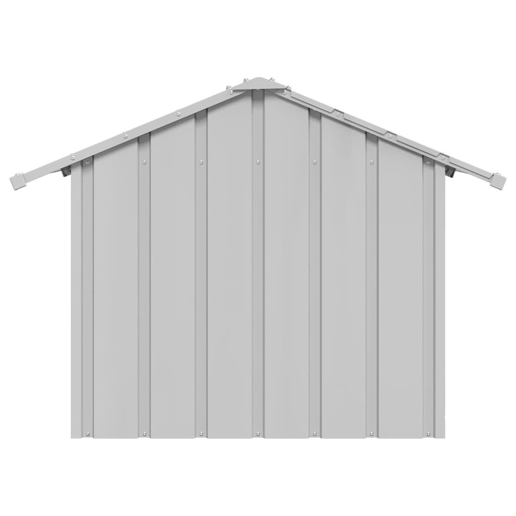 Hondenhok met dak 85x107x81 cm Verzinkt Staal - 54% Korting