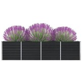 Verhoogde Plantenbak Staal Antraciet 320x40x77cm - 34% Korting