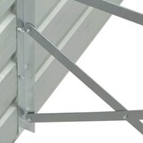 Verhoogde Plantenbak Staal Antraciet 320x40x77cm - 34% Korting