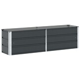 Plantenbak Antraciet Staal 160x40x45cm - 34% Korting!