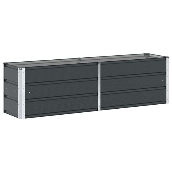 Plantenbak Antraciet Staal 160x40x45cm - 34% Korting!