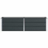 Plantenbak Antraciet Staal 160x40x45cm - 34% Korting!