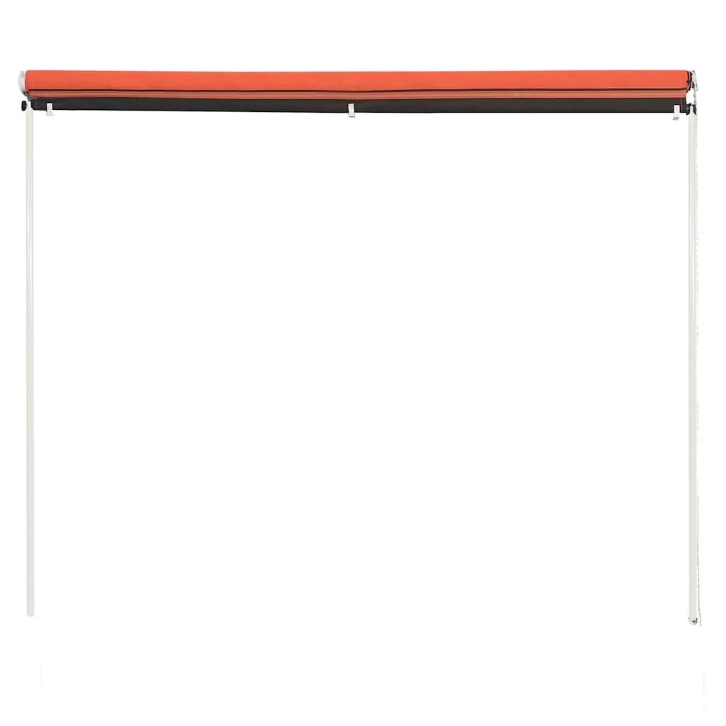 Uittrekbare Luifel 400x150 cm Oranje/Bruin - 34% Korting
