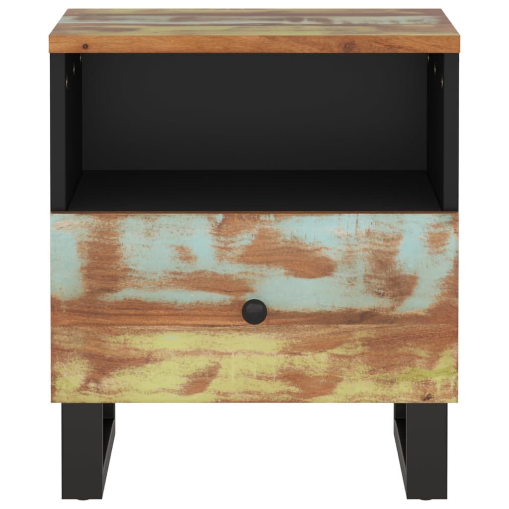 Nachtkastjes Massief Gerecycled Hout - 2 stuks (34% Korting)