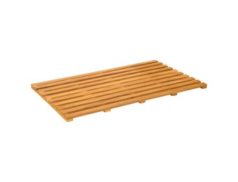 Houten Badmat Acaciahout Naturel 80x48 cm - 33% Korting!