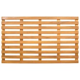 Houten Badmat Acaciahout Naturel 80x48 cm - 33% Korting!