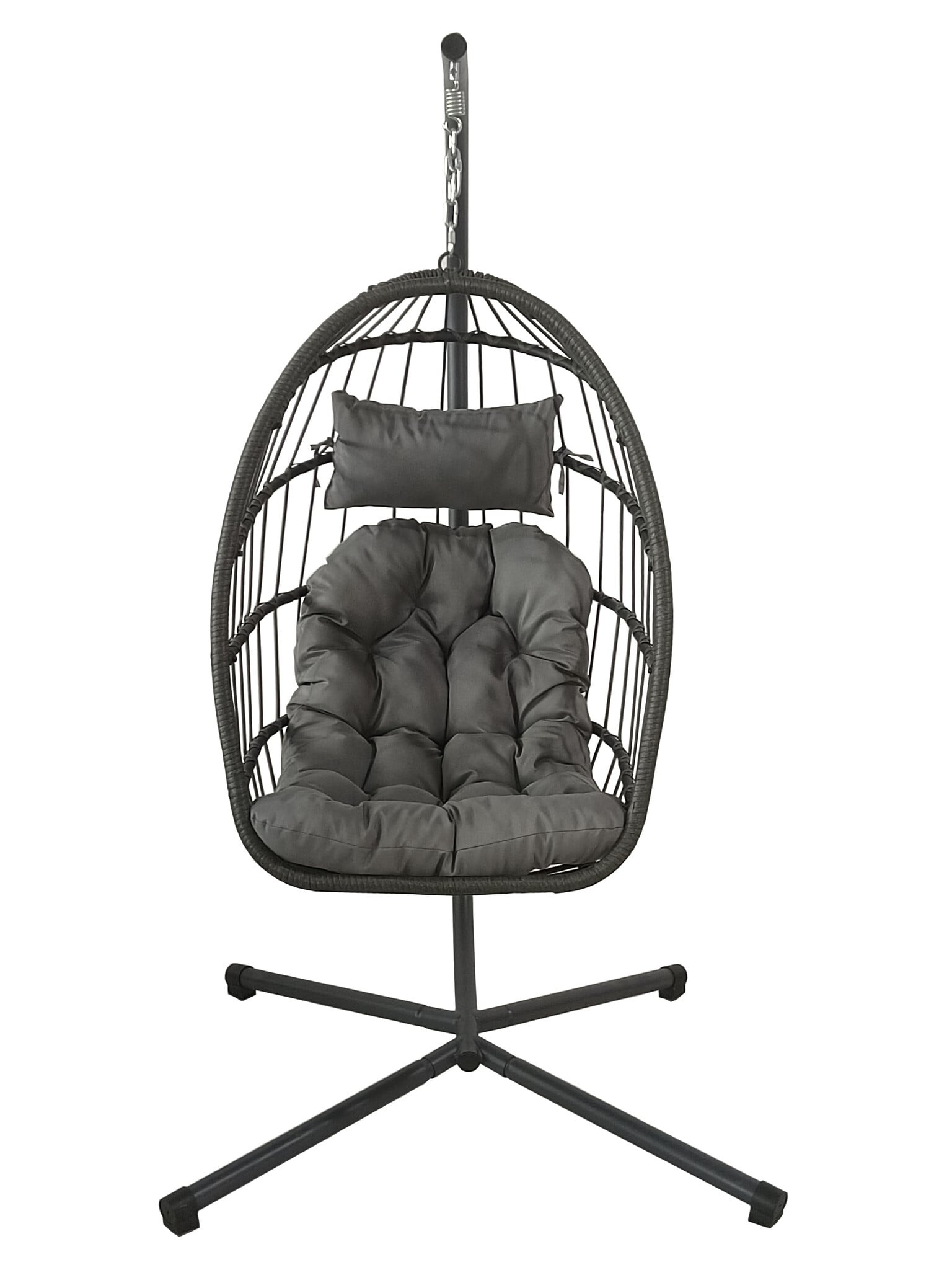 Inklapbare Hangstoel Egg Chair Grijs | 34% Korting