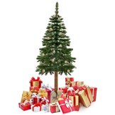 Kunstkerstboom 180 cm met Grenen Stam & Dennenappels | 34% Korting