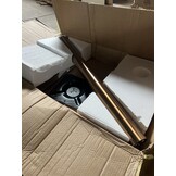 Gouden Bistro Tafelonderstel RVS Ø45x107 cm - 59% Korting