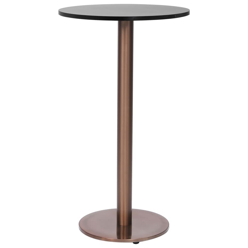 Gouden Bistro Tafelonderstel RVS Ø45x107 cm - 59% Korting