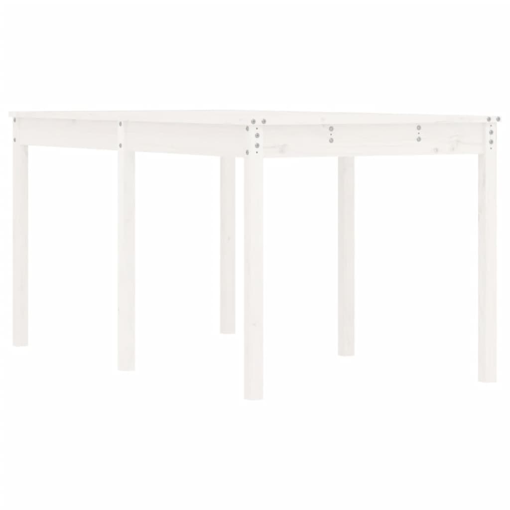 Houten Tuintafel Grenenhout Wit - 55% Korting