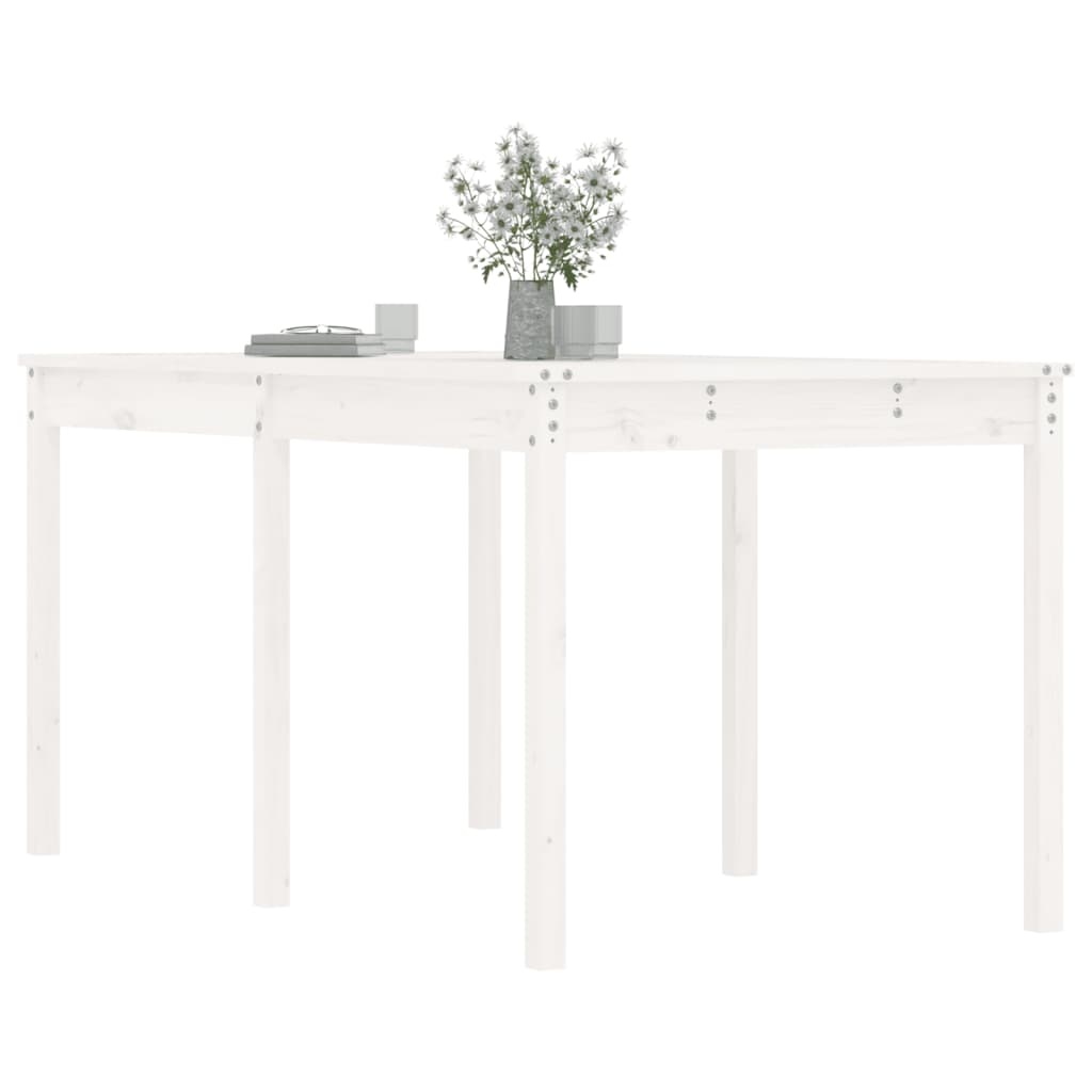 Houten Tuintafel Grenenhout Wit - 55% Korting