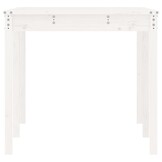 Houten Tuintafel Grenenhout Wit - 55% Korting