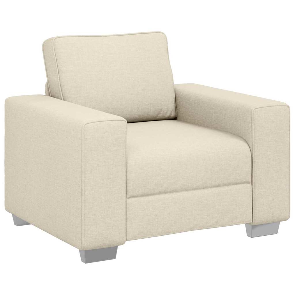 Comfortabele Beige Linnen Sofa Stoel 100 cm - 35% Korting!