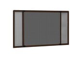 Uitschuifbare Raamhor (75-143x50 cm) Bruin - 61% Korting